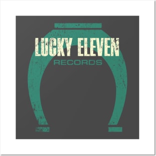 Lucky Eleven Records Posters and Art